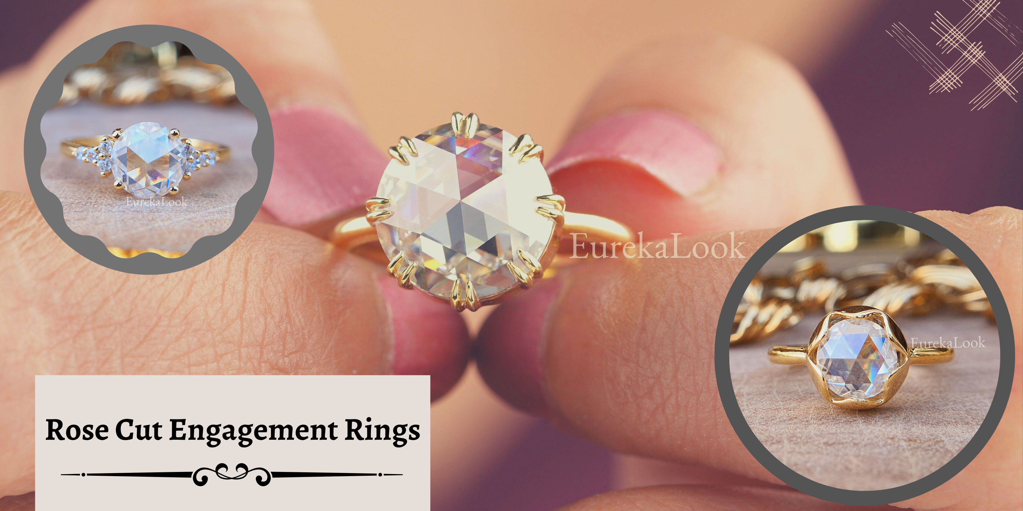 Loose rose cut sales diamonds for sale