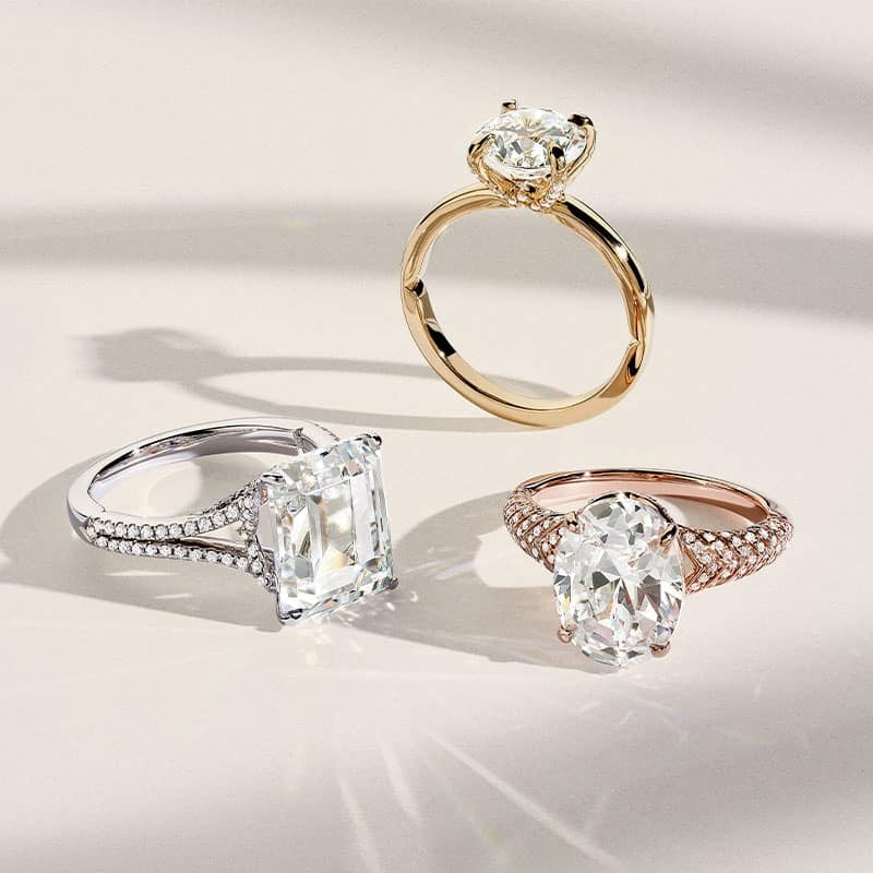 Moissanite Engagement Rings In Omaha - Nebraska Moissanite Engagement Rings In Omaha - Nebraska