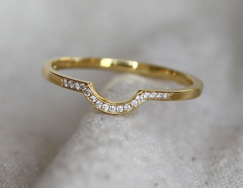 Yellow Gold Wedding Band Yellow Gold Wedding Band