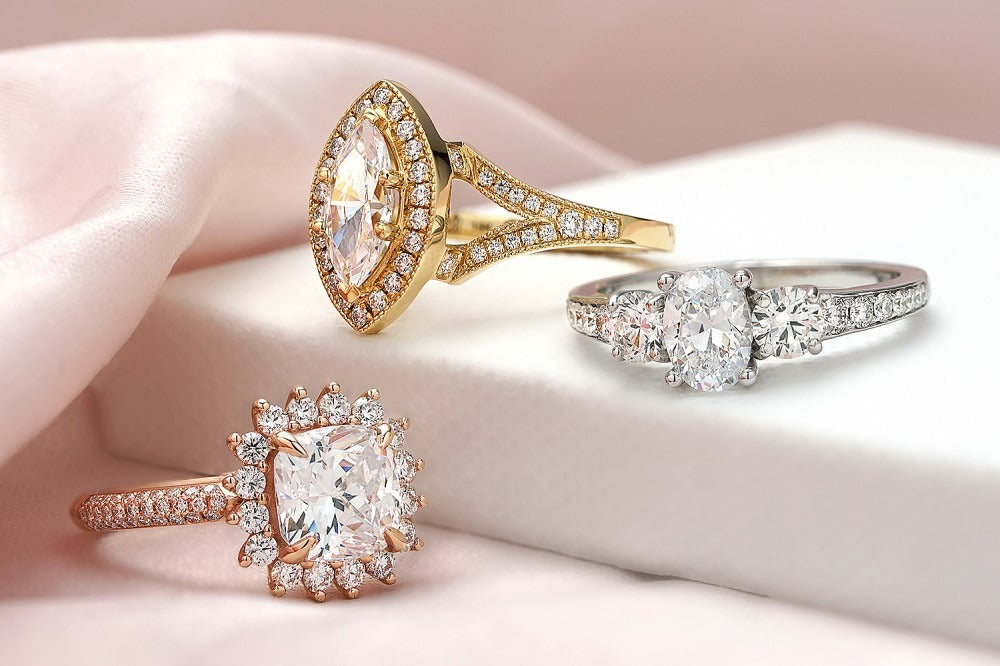 Moissanite Engagement Rings In Baltimore - Maryland Moissanite Engagement Rings In Baltimore - Maryland