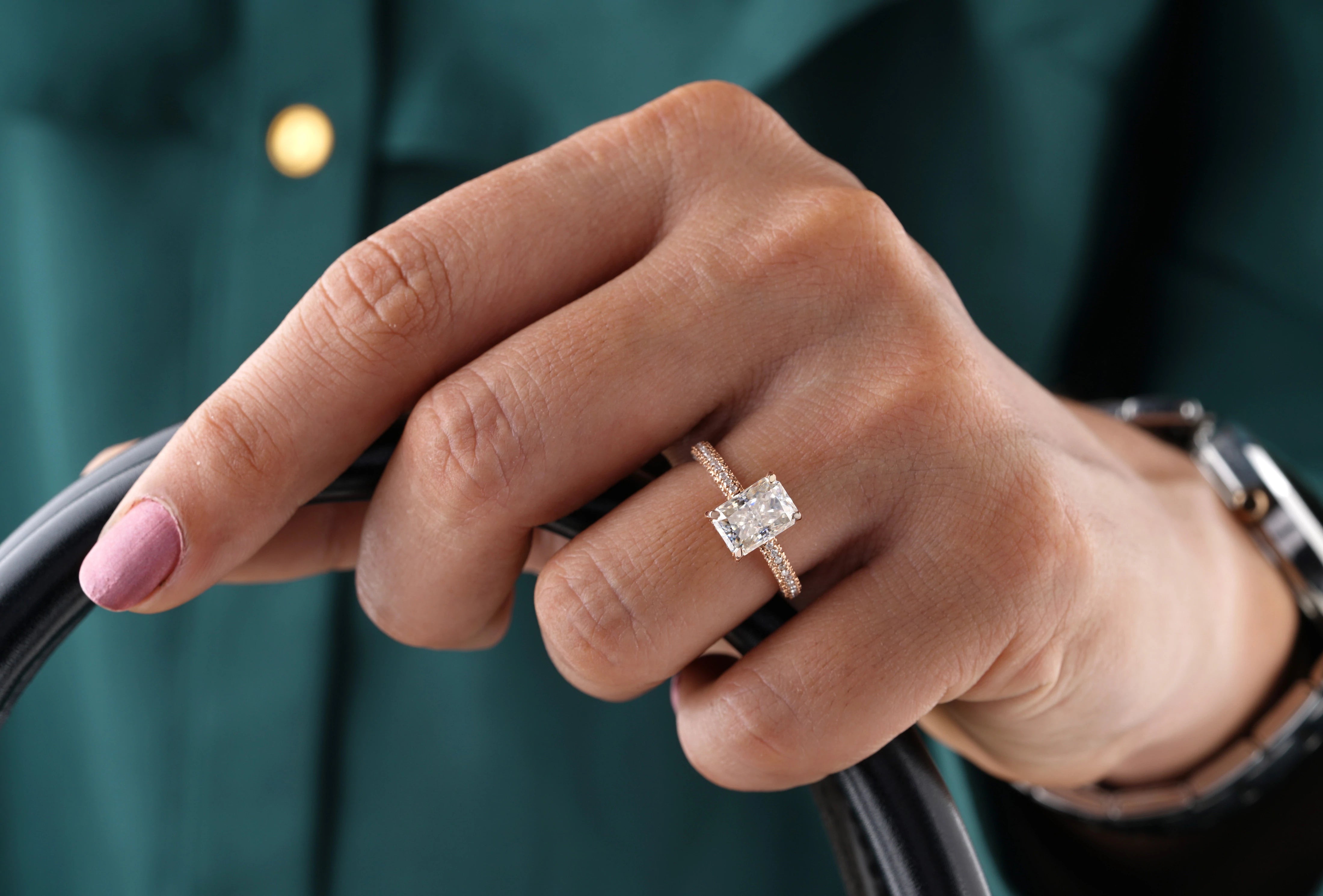 Radiant Cut Engagement Ring Custom Rings for All Occasions