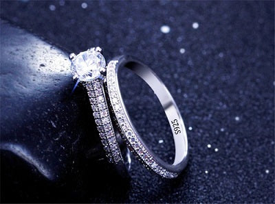 925 Silver Engagement Ring 925 Silver Engagement Ring