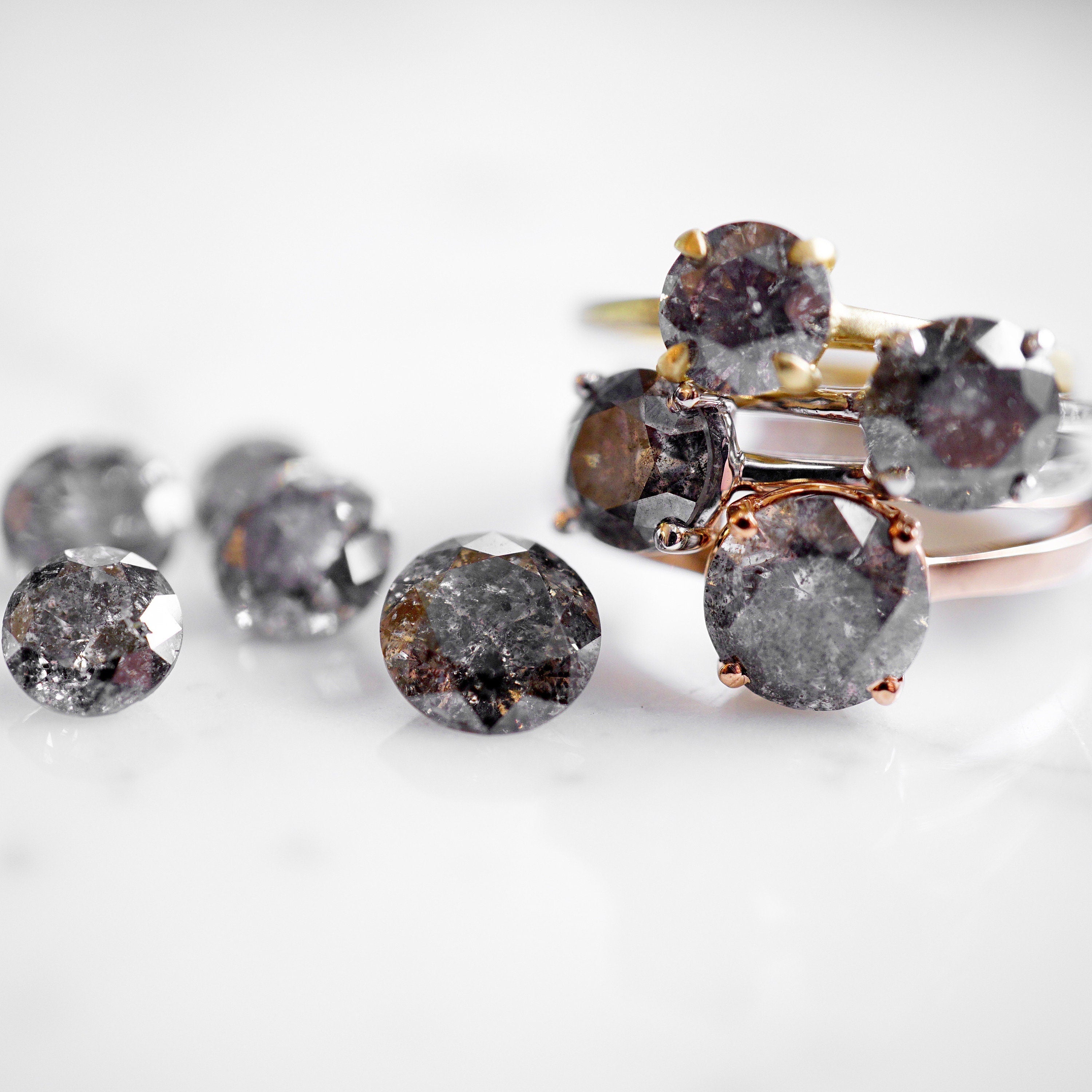 salt and pepper diamond ring salt and pepper diamond ring