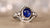 Blue Diamond Engagement Ring - Eurekalook