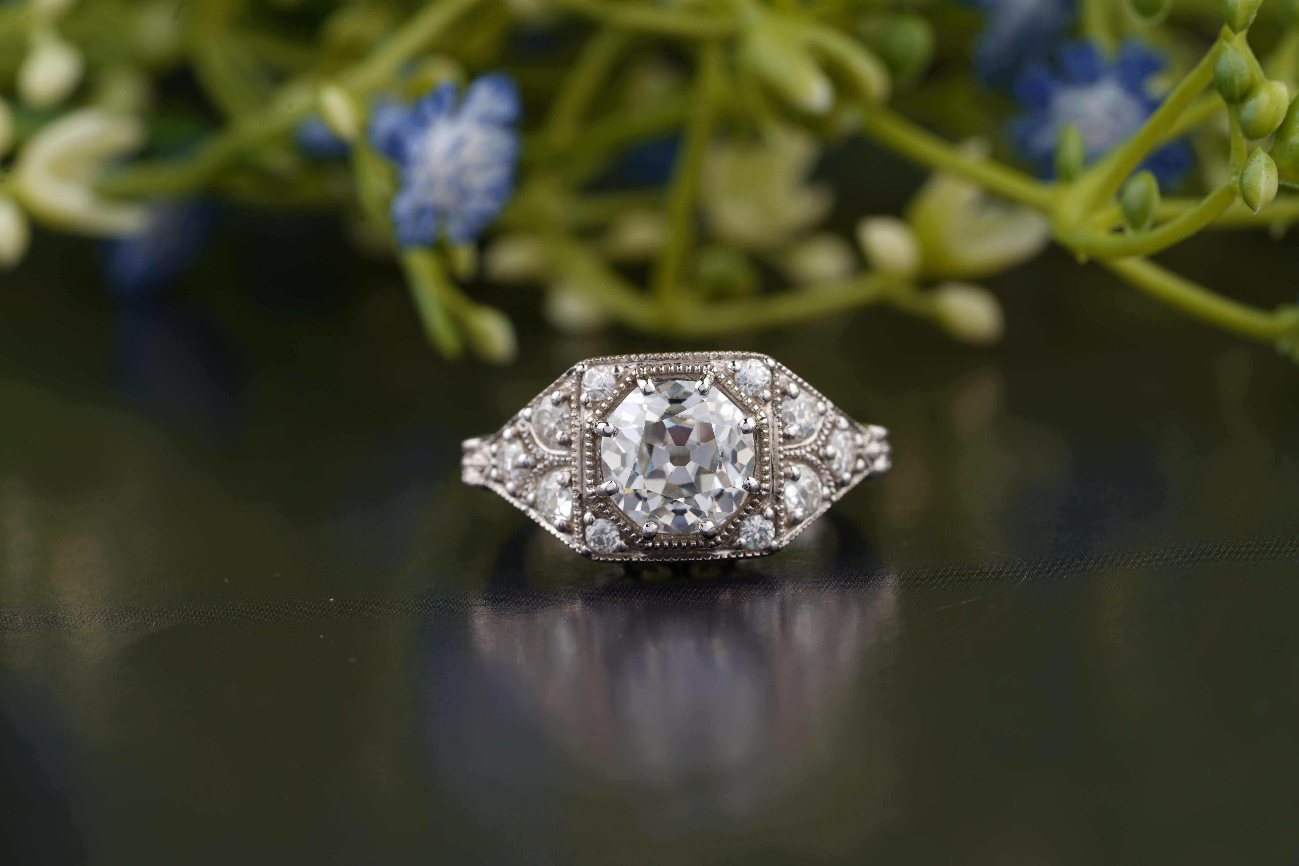 Old European Cut Engagement Ring Old European Cut Engagement Ring