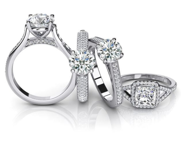 Moissanite Engagement Rings In San Antonio - Texas