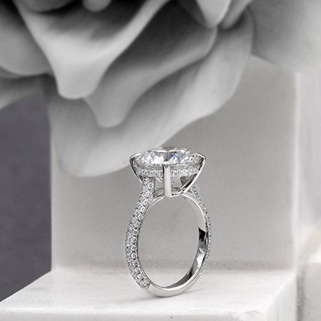 Hidden Halo Engagement Ring Hidden Halo Engagement Ring