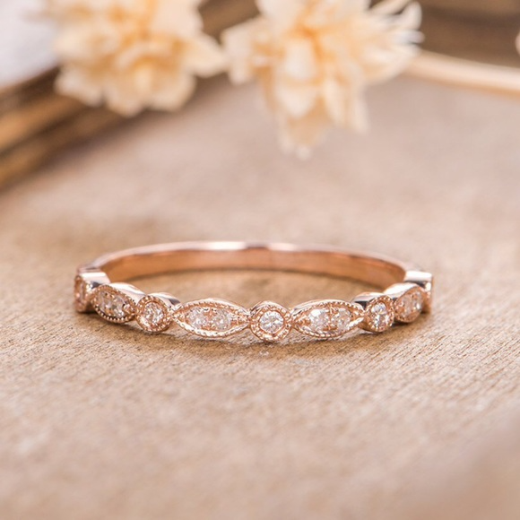 Rose Gold Wedding Band Rose Gold Wedding Band