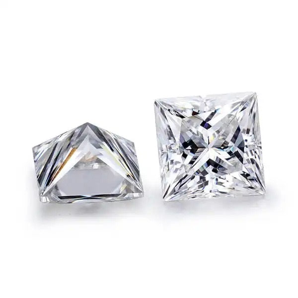 Princess Cut Moissanite Princess Cut Moissanite