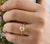 Vintage 1.50 CT Round Cut 4 Prong Moissanite Engagement Ring - Eurekalook