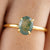 2.00CT Oval Cut Moss Agate Diamond Wedding Ring - Eurekalook