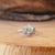 Hexagon Cut Salt and Pepper Moissanite Engagement Ring - Eurekalook