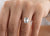 2.50CT Unique Emerald Cut Moissanite Engagement Ring - Eurekalook