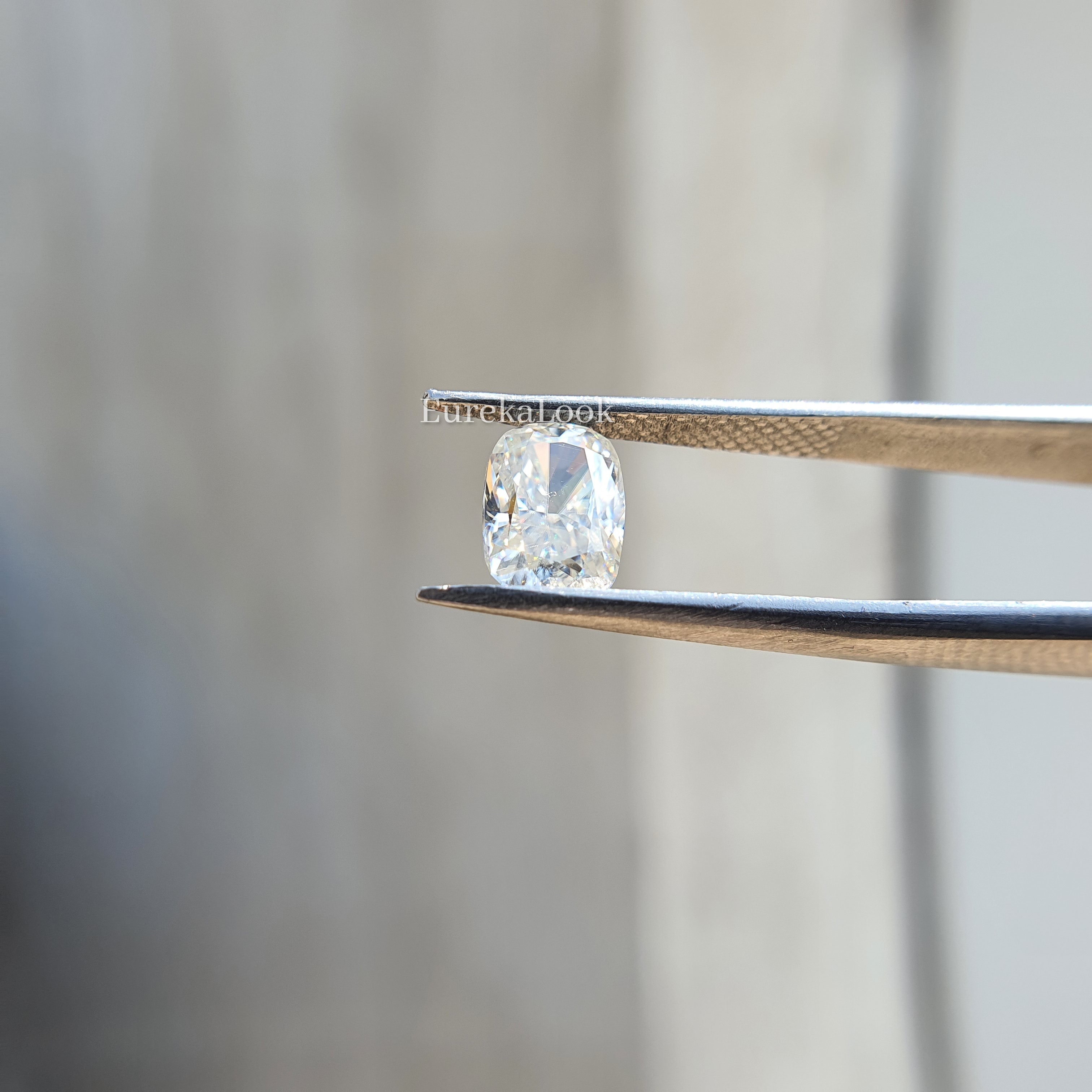 Elongated Cushion cut Loose Moissanite Diamond - Eurekalook