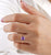 Classic Round Cut Alexandrite Diamond Engagement Ring - Eurekalook