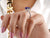 White Gold Oval Cut Blue Sapphire Engagement Ring - Eurekalook