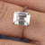 2.68CTW Emerald Cut Moissanite Engagement Ring - Eurekalook