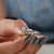 Unique Kite Cut Morganite Engagement Ring Set - Eurekalook