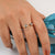 Open Diamond Wedding Ring For Women - Eurekalook