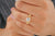 Unique Round Cut Moissanite Wedding Ring Set - Eurekalook