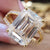Classic Emerald cut Moissanite Diamond Wedding Ring For Women - Eurekalook
