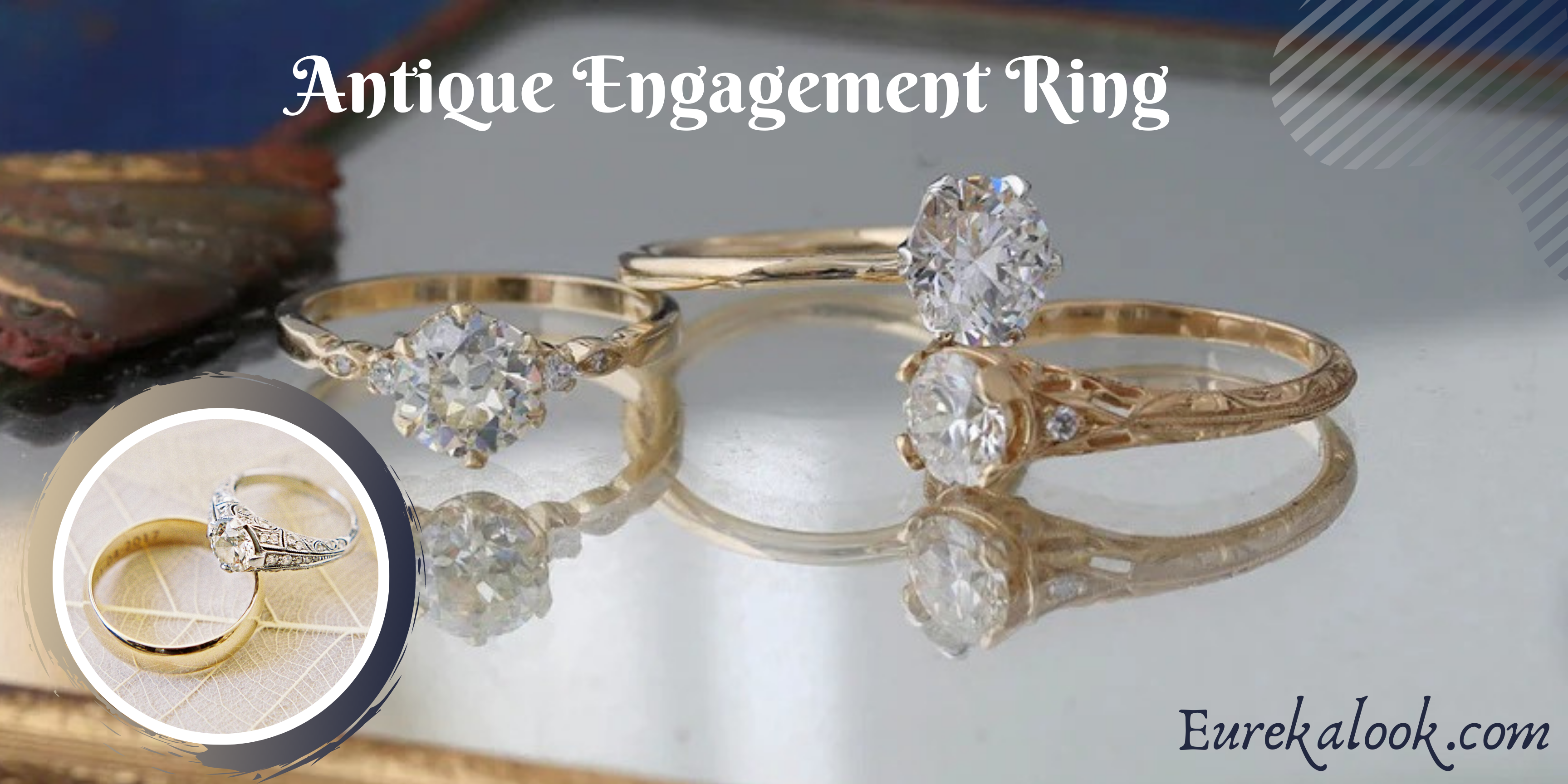 Antique Ring : Something New in Old Victorian Style Engagement Ring