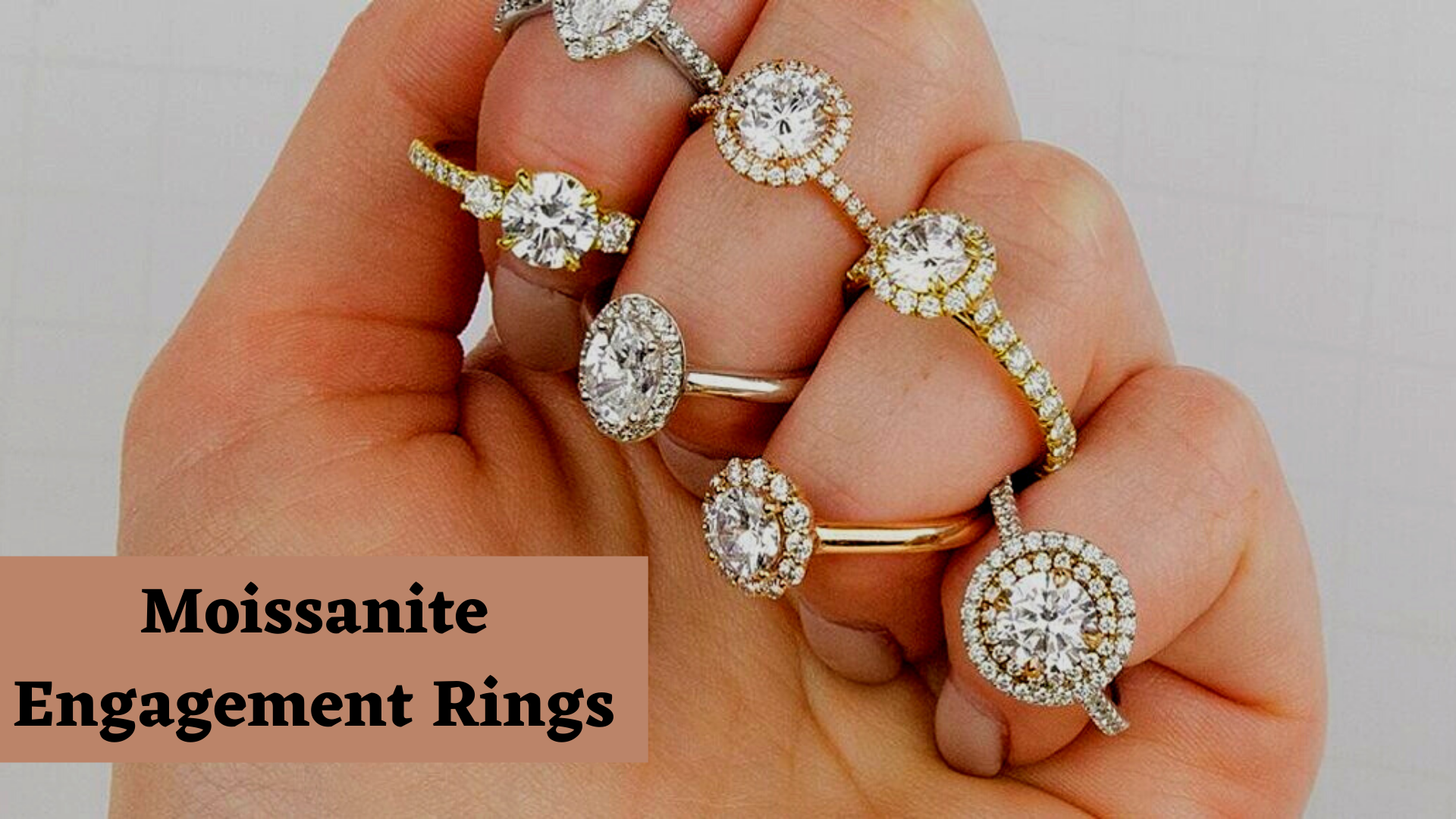 Moissanite Engagement Ring