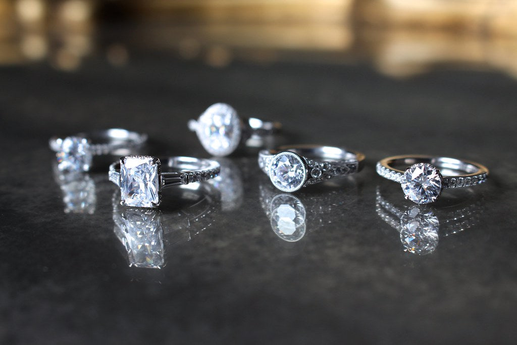 Moissanite Engagement Rings In Charlotte - North Carolina