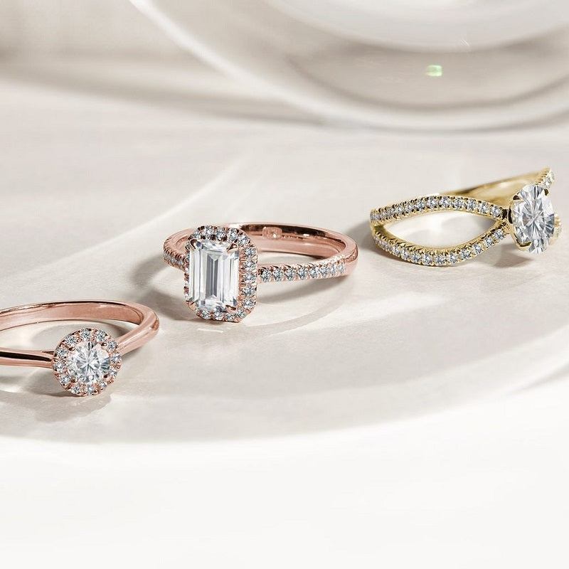 Moissanite Engagement Rings In Denver - Colorado