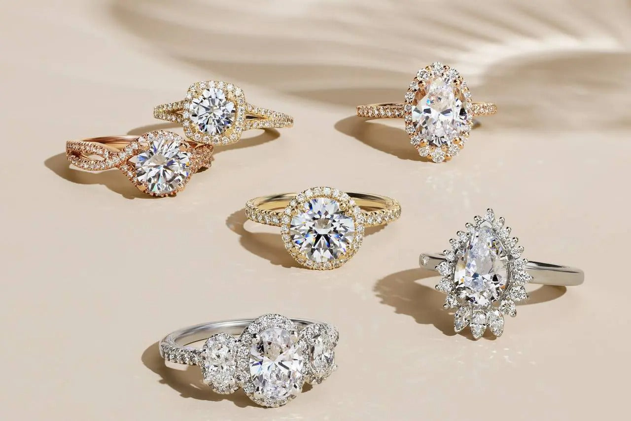 Moissanite Engagement Rings In  Boston - Massachusetts