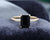 Black Onyx Engagement Ring - Eurekalook