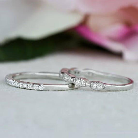 Half Eternity Wedding Band