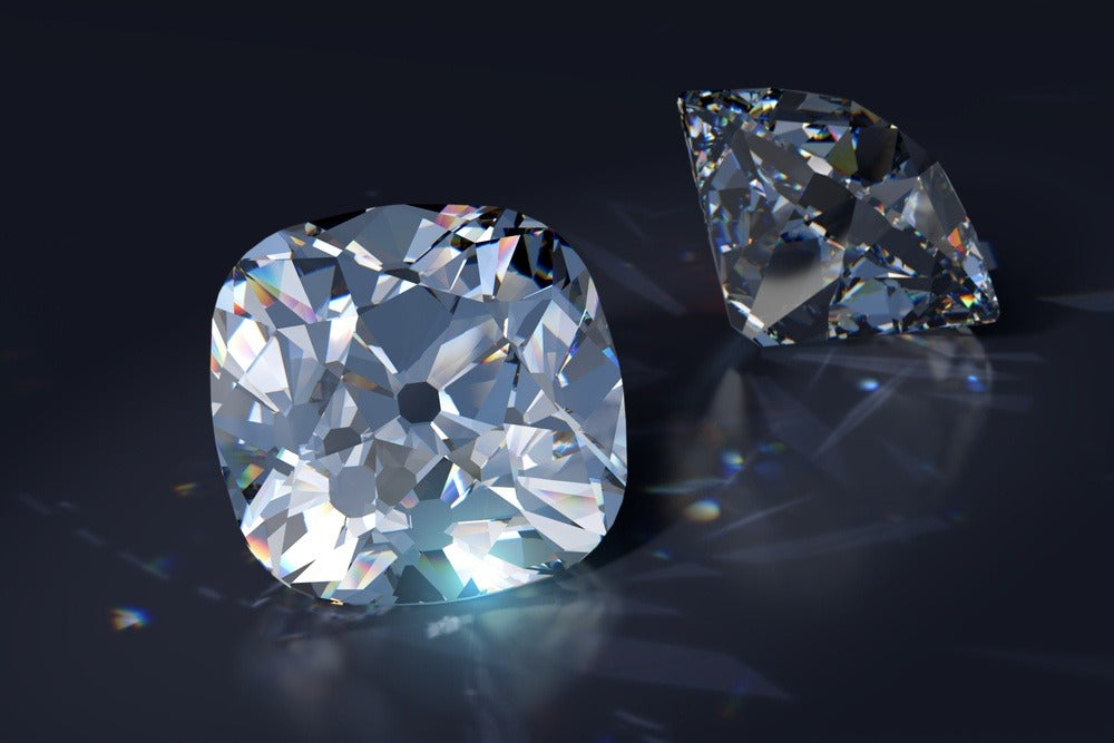 Old Mine Cut Moissanite Stone