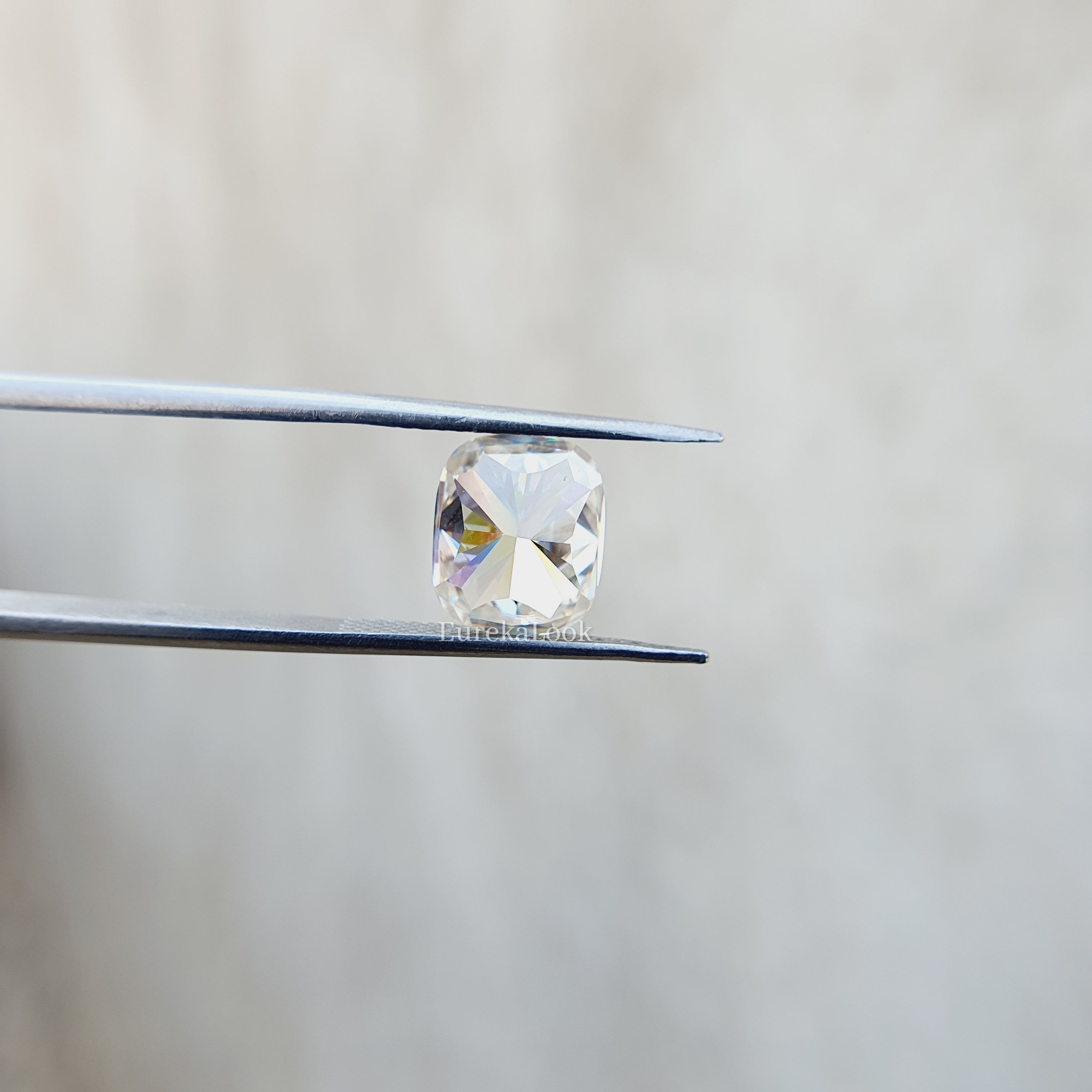 9*8mm Elongated Cushion Cut Moissanite - Eurekalook