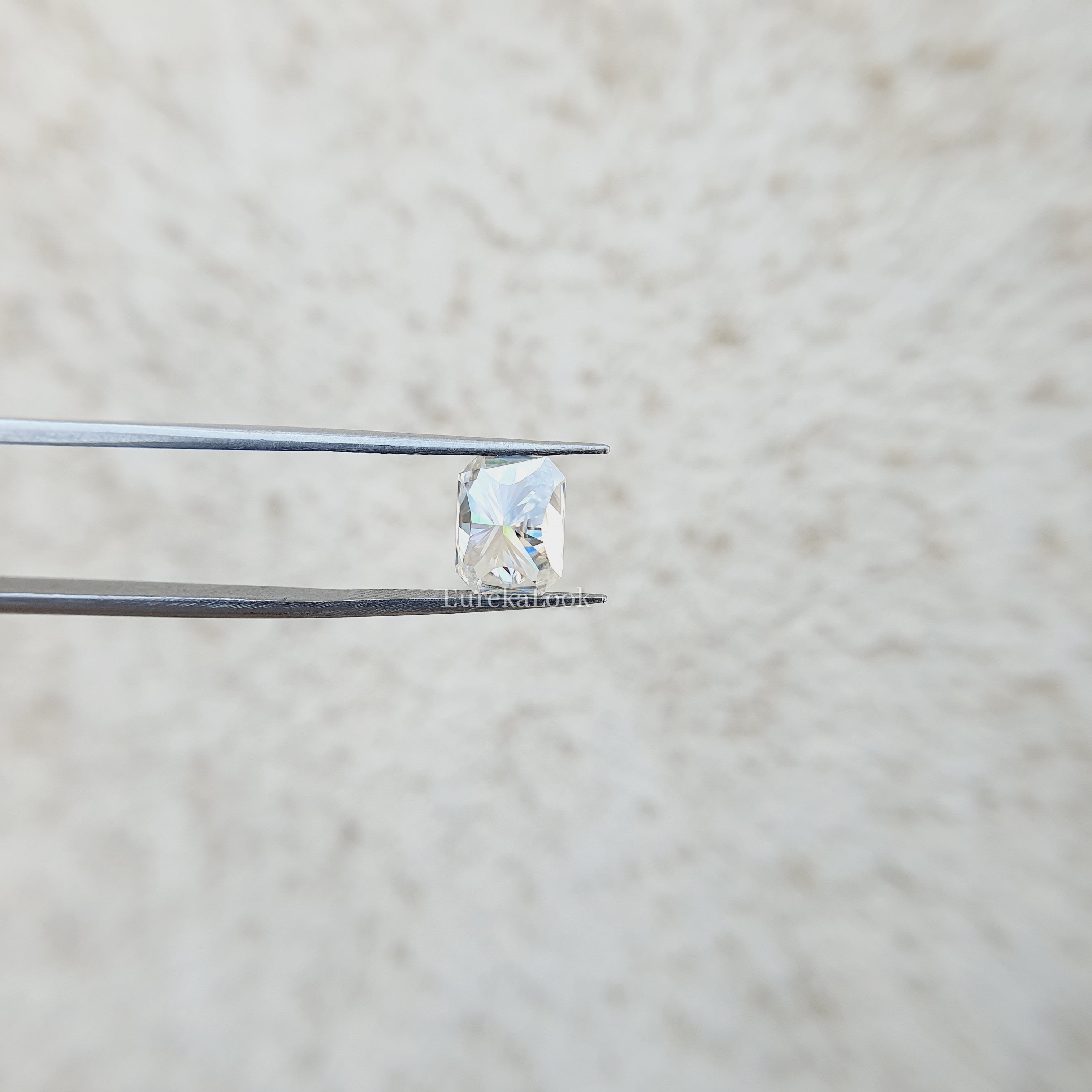 Rectangle Moissanite Diamond For Custom Jewelry - Eurekalook
