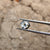 2.40CT Hexagon Rose Cut Black Salt and Pepper Loose Moissanite - Eurekalook
