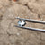 2.40CT Hexagon Rose Cut Black Salt and Pepper Loose Moissanite - Eurekalook