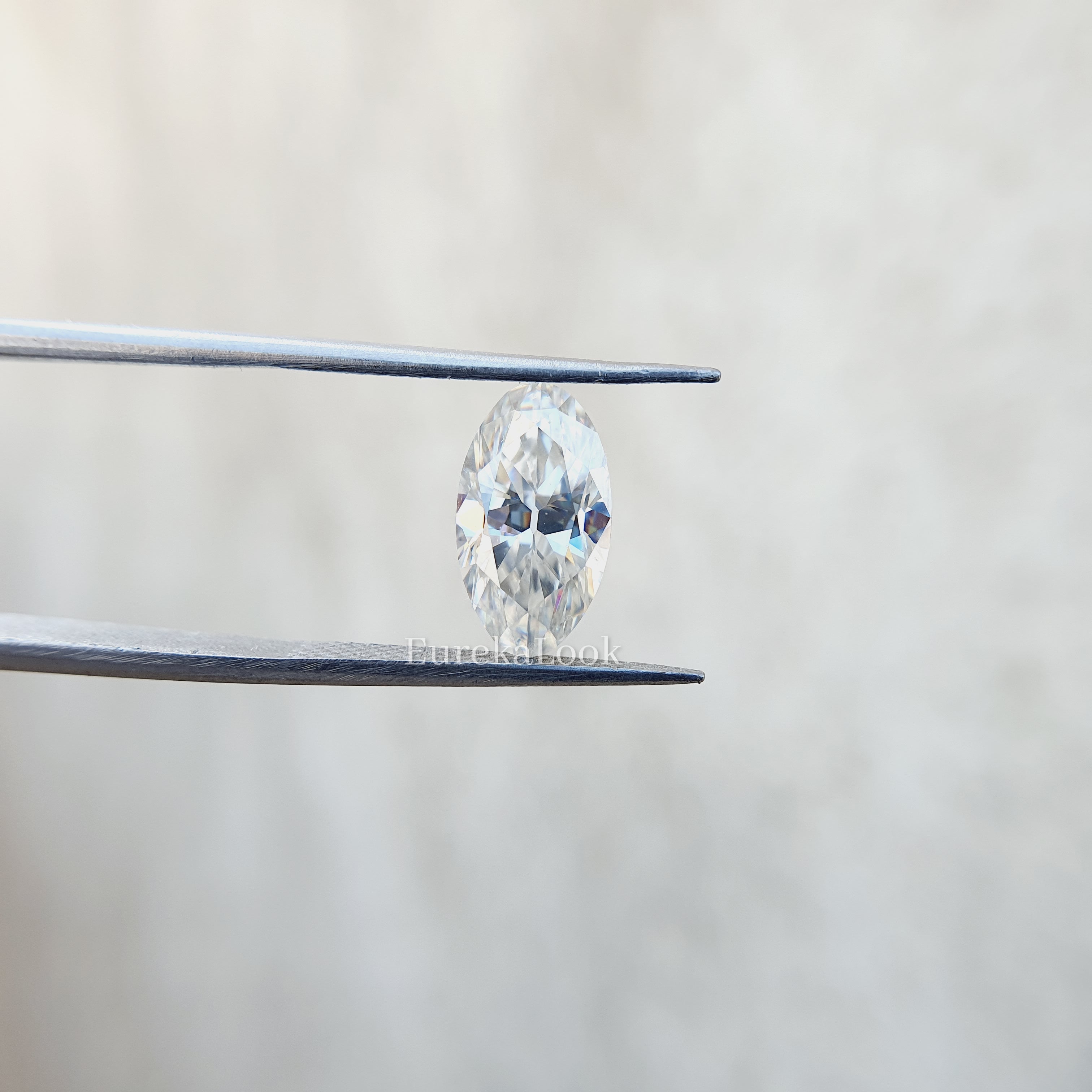 Antique Elongated Moval Cut Moissanite Diamond - Eurekalook