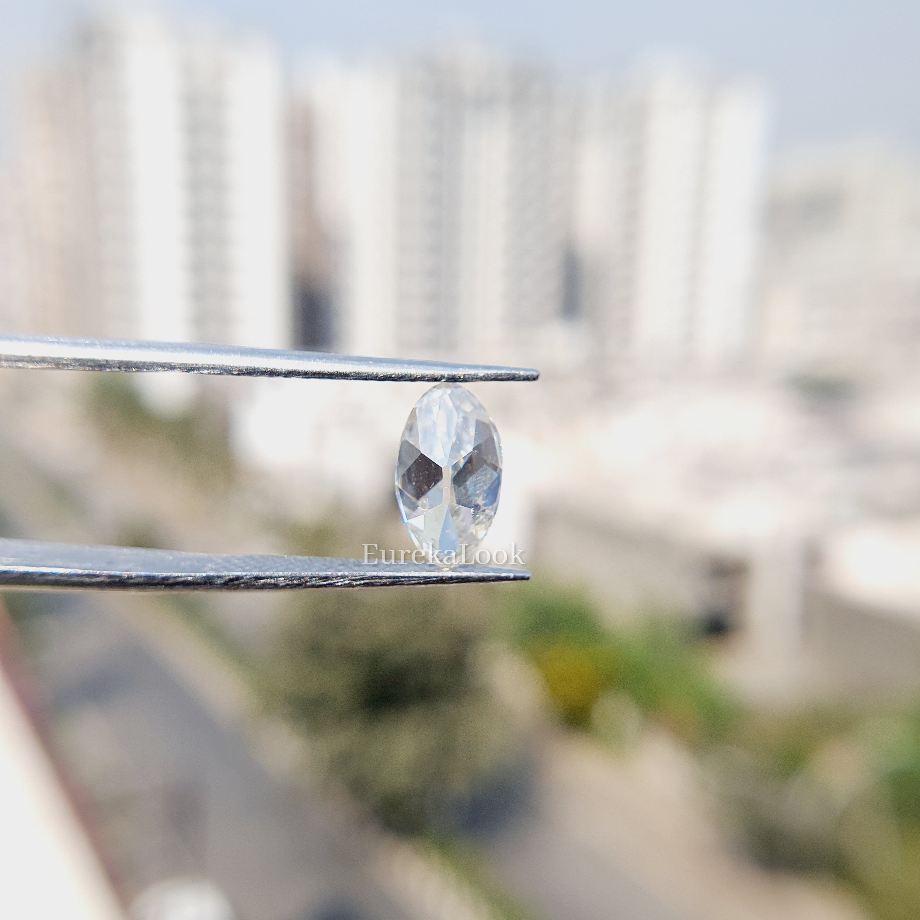 1.20CT Moval Cut Loose Moissanite Stone - Eurekalook