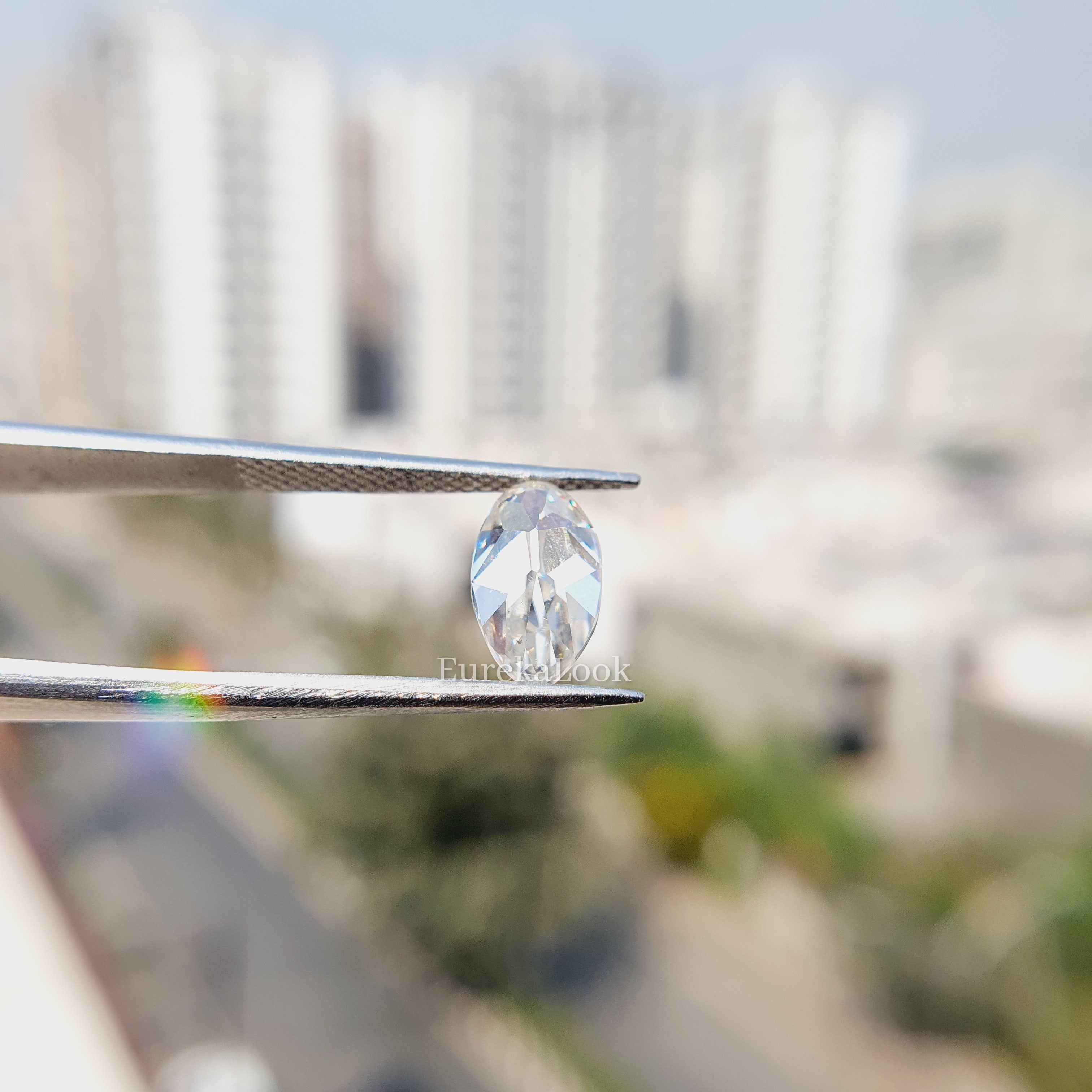 1.20CT Moval Cut Loose Moissanite Stone - Eurekalook