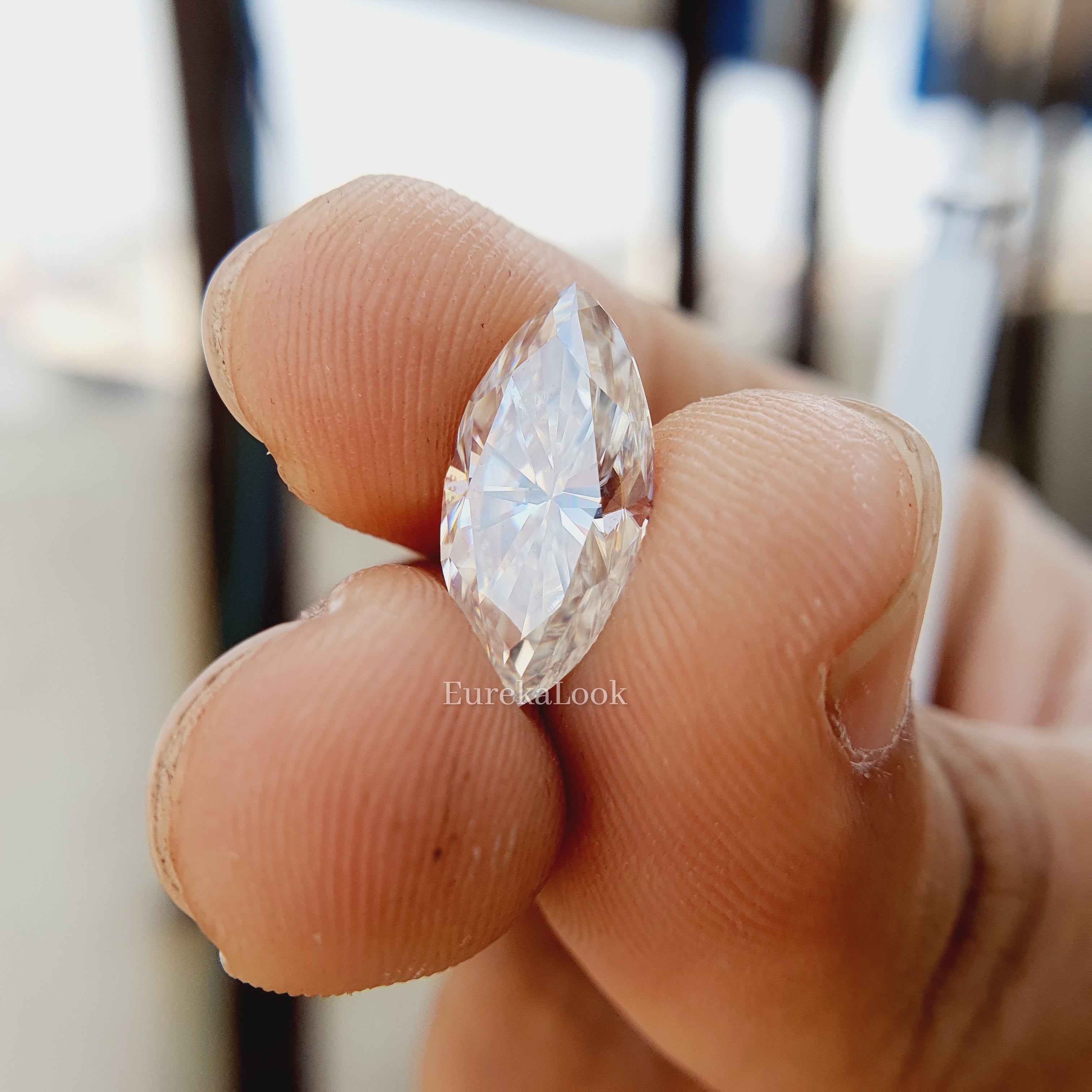 2.0CT Marquise Cut Loose Moissanite Stone - Eurekalook