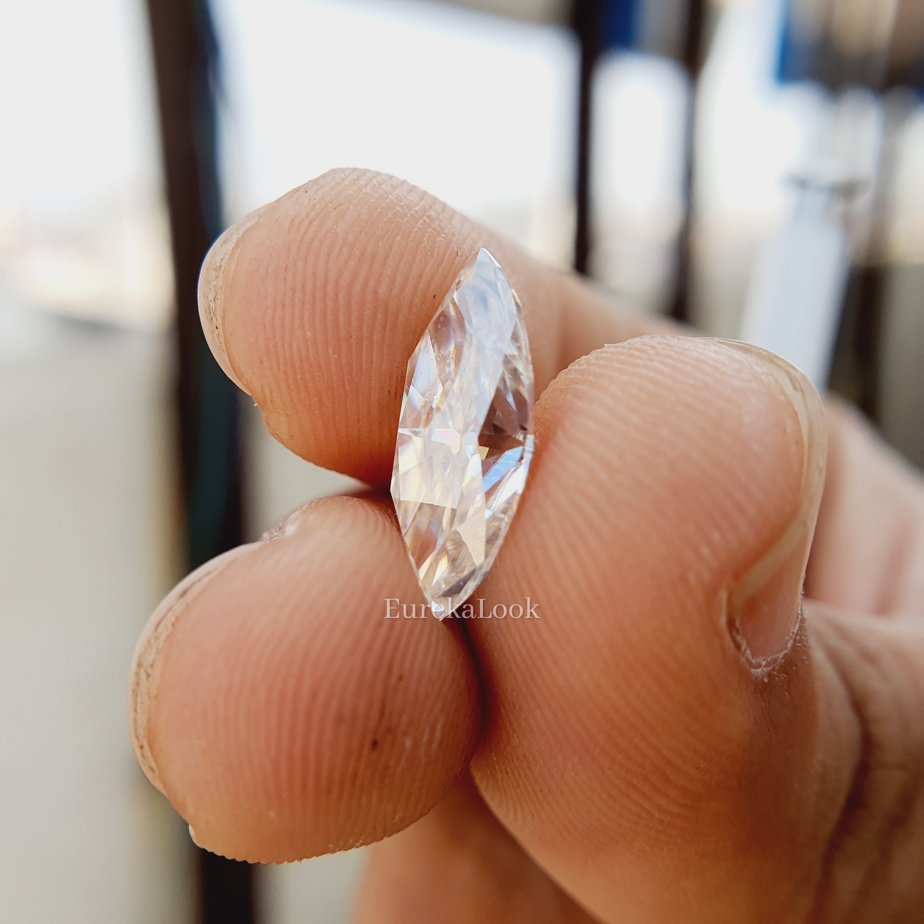 2.0CT Marquise Cut Loose Moissanite Stone - Eurekalook