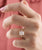 Antique Radiant Cut Moissanite Engagement Ring - Eurekalook