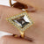 Salt and Pepper Kite Cut Diamond Moissanite Ring - Eurekalook