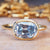 1.60 CT Old Mine Oval Cut Moissanite Solitaire Ring - Eurekalook