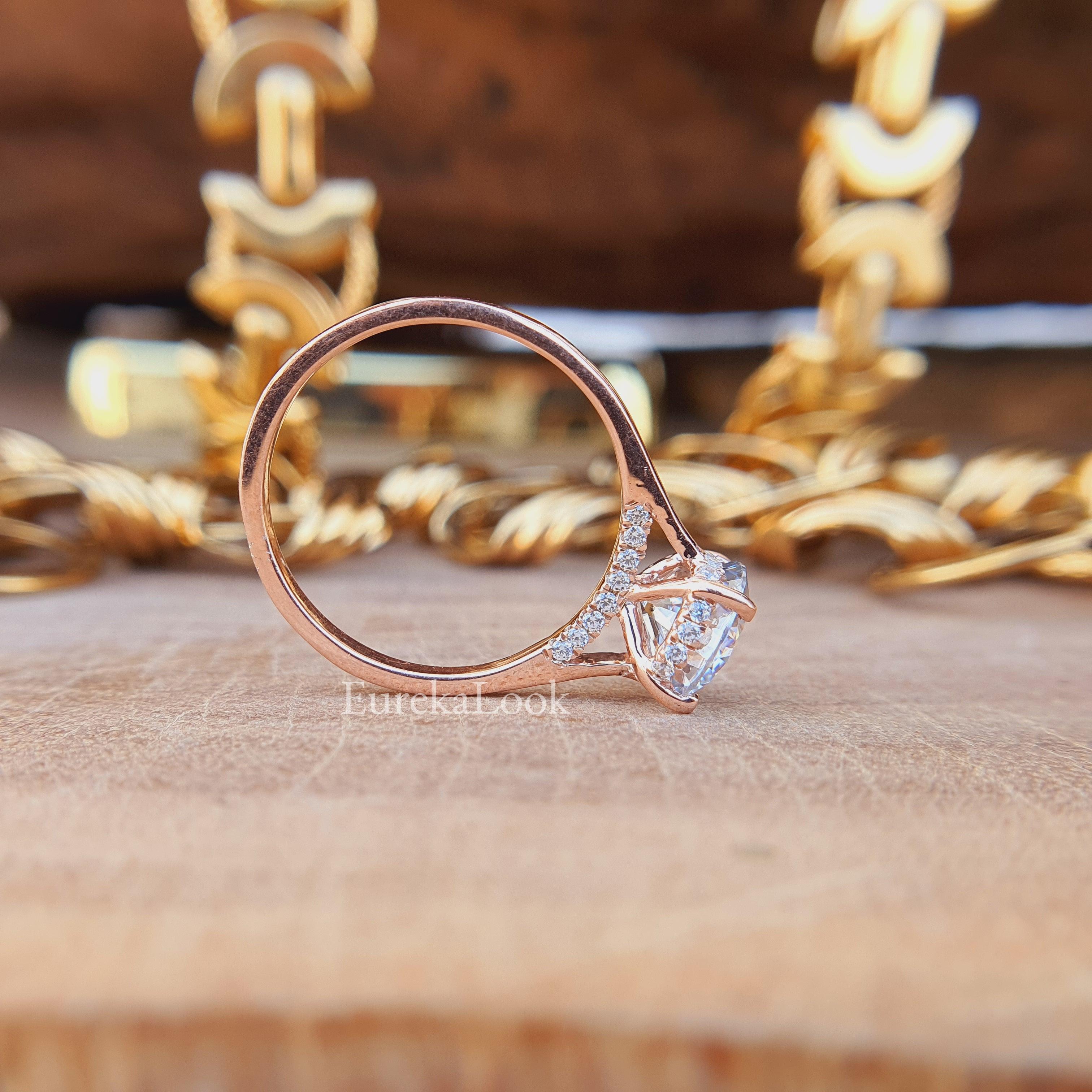 2.50CT Radiant Cut Moissanite Engagement Ring - Eurekalook