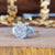 Three Stone Elongated Cushion Cut Moissanite Engagement Ring - Eurekalook