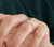 Cushion Cut Salt and Pepper Moissanite Engagement Ring - Eurekalook