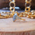 Vintage Marquise Rose-Cut Salt and Pepper Moissanite Wedding Ring - Eurekalook