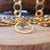 Vintage Marquise Rose-Cut Salt and Pepper Moissanite Wedding Ring - Eurekalook